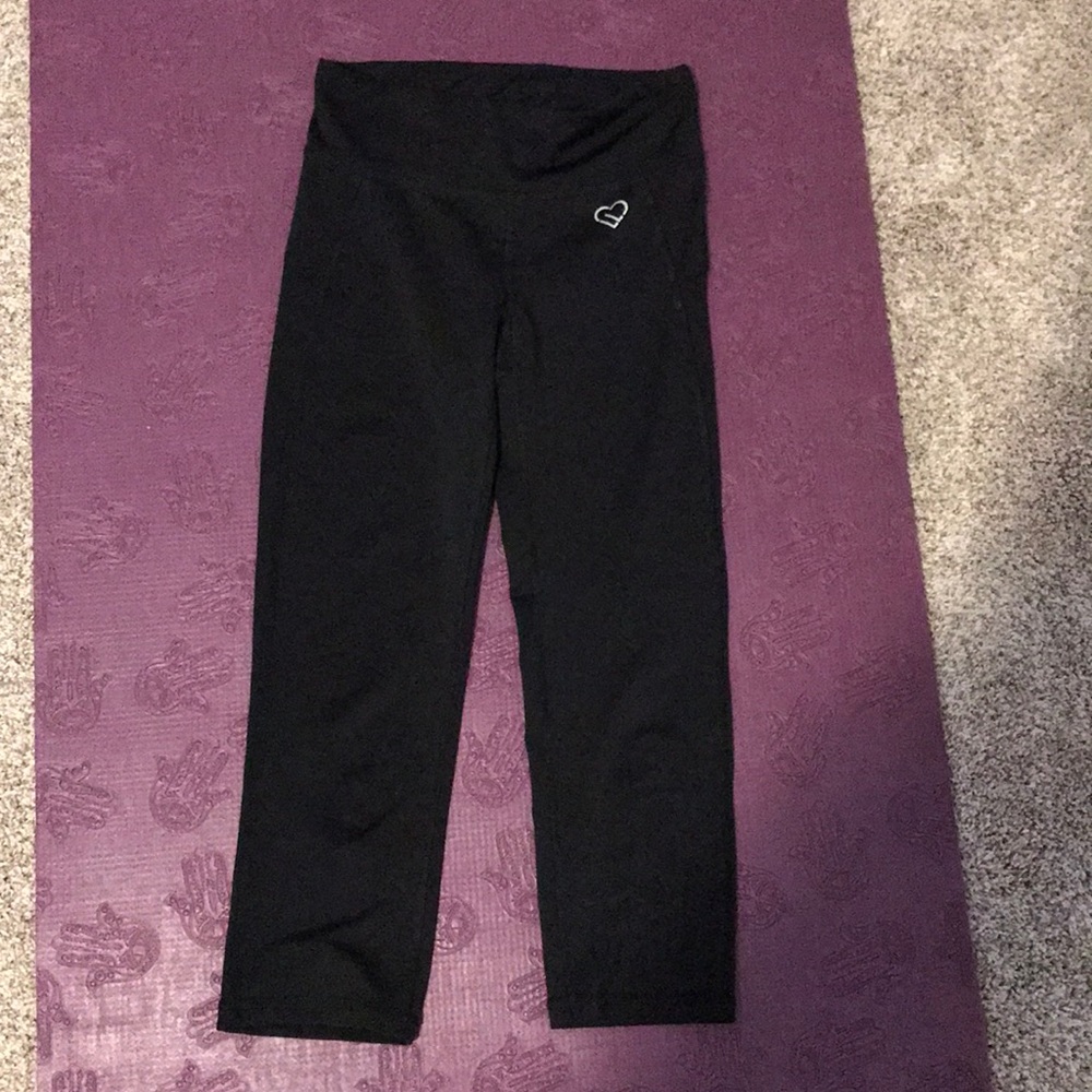 Black 3/4 leggings
